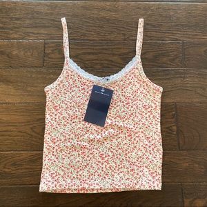 floral lace skylar bow tank 🌹